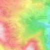 Villarembert topographic map, elevation, terrain