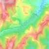 Lago di Gerosa topographic map, elevation, terrain