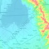 Lutayan topographic map, elevation, terrain