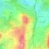 Montain topographic map, elevation, terrain