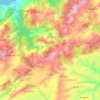 Taougrite topographic map, elevation, terrain
