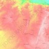 Makonde topographic map, elevation, terrain