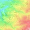 Chappes topographic map, elevation, terrain