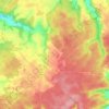 Arces-Dilo topographic map, elevation, terrain