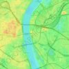 Deutz topographic map, elevation, terrain