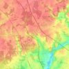 Saint-Antoine-du-Rocher topographic map, elevation, terrain