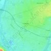 Le Vésinet topographic map, elevation, terrain