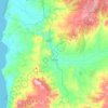 Ezine topographic map, elevation, terrain