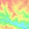 Somerton topographic map, elevation, terrain