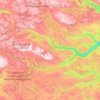 Hol topographic map, elevation, terrain