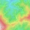 Carpineto topographic map, elevation, terrain