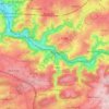 Trooz topographic map, elevation, terrain