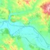 Fiac topographic map, elevation, terrain