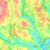 Coventry topographic map, elevation, terrain