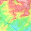 Brix topographic map, elevation, terrain