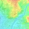 Kumintang Ibaba topographic map, elevation, terrain