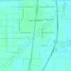 Raymondville topographic map, elevation, terrain