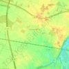 Corquilleroy topographic map, elevation, terrain