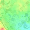 Ellerton-on-Swale topographic map, elevation, terrain