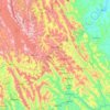 Gicumbi topographic map, elevation, terrain