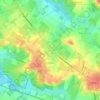 Overrepen topographic map, elevation, terrain