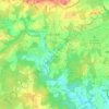 Dunsfold topographic map, elevation, terrain