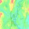 Howland topographic map, elevation, terrain