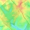 Burke Lake Park topographic map, elevation, terrain