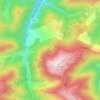 Couledoux topographic map, elevation, terrain