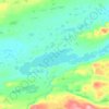 Red Wine Lake topographic map, elevation, terrain