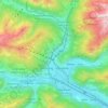 Vipiteno topographic map, elevation, terrain