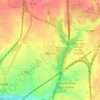 Villeron topographic map, elevation, terrain