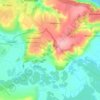 Новоликеевский сельсовет topographic map, elevation, terrain