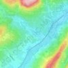 Cheilly-lès-Maranges topographic map, elevation, terrain