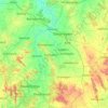Davanagere topographic map, elevation, terrain