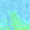 Babol topographic map, elevation, terrain
