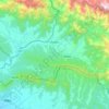 Katari topographic map, elevation, terrain