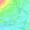 Scafati topographic map, elevation, terrain