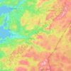 Verdal topographic map, elevation, terrain