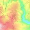Tkoa topographic map, elevation, terrain