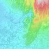 Lagnes topographic map, elevation, terrain