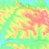 Magrin topographic map, elevation, terrain