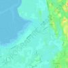 Cockerham topographic map, elevation, terrain