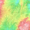 Guatemala City topographic map, elevation, terrain