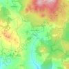 Santa Fiora topographic map, elevation, terrain