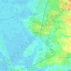 Soullans topographic map, elevation, terrain