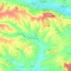 Verrières topographic map, elevation, terrain