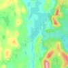 Äkäsjärvi topographic map, elevation, terrain