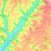 Savigny-sur-Braye topographic map, elevation, terrain