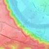 La Bouille topographic map, elevation, terrain